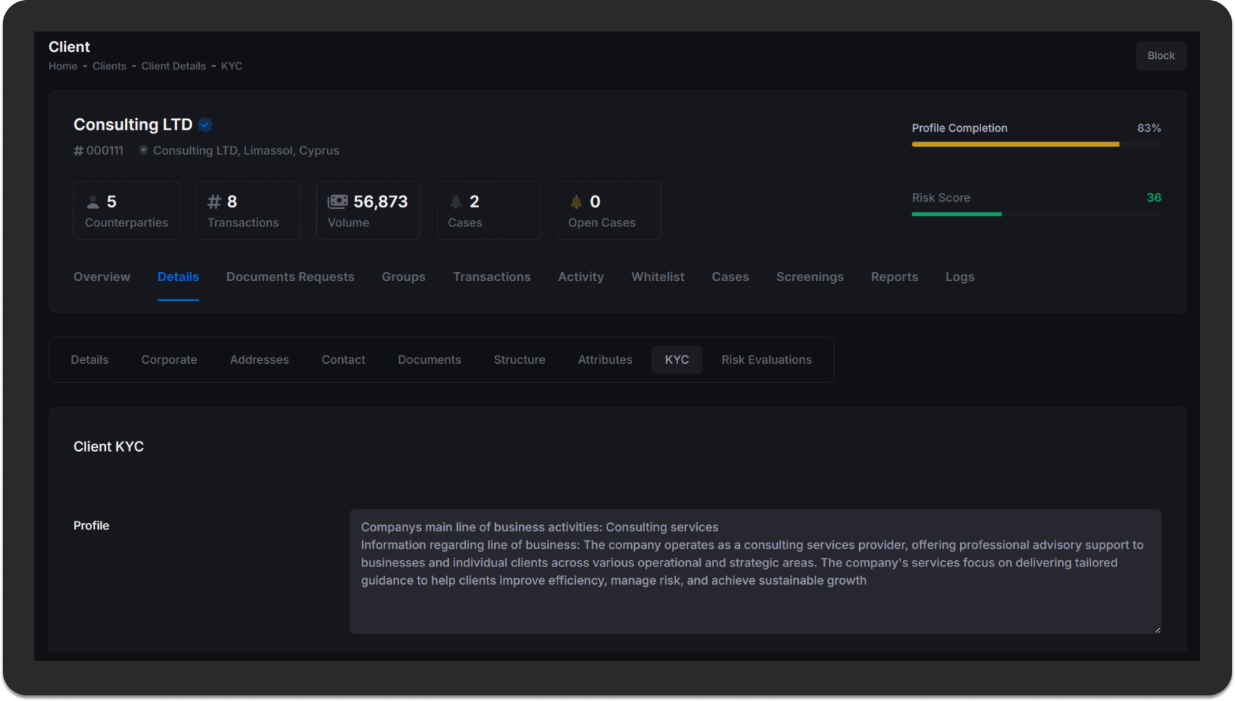 Client Lifecycle Management